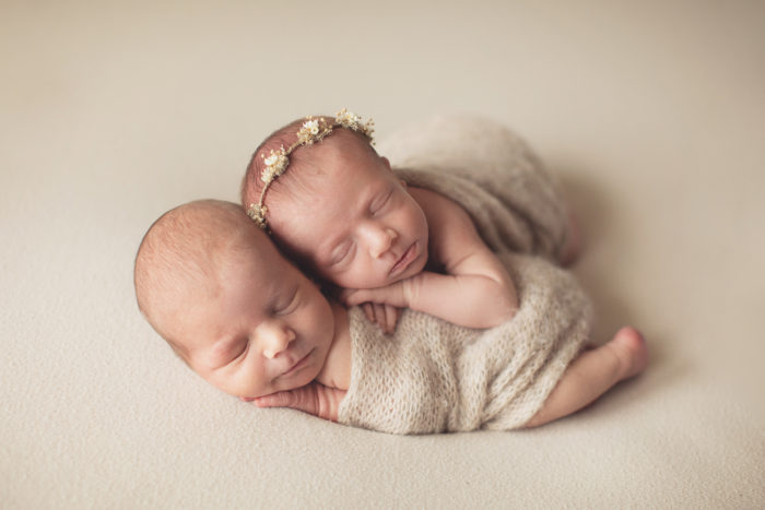newborn baby twin boys